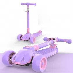 ROHS Baby Scooter Children Foldable Kick Foot Scooter Three Wheel Ride scooter For Kids