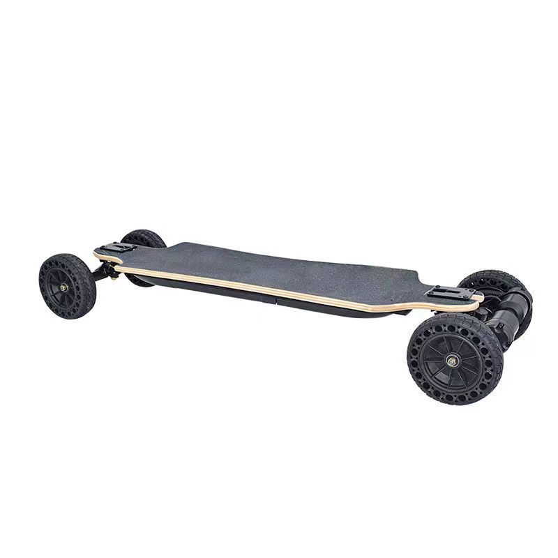 All Terrain Off Road Electric Skateboard Four Wheel Suspension Shock Absorb High Speed Adult Wireless Remote Control Electric Vehicle Skateboard