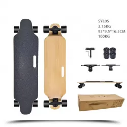 Four Wheel Dual Drive All Terrain Off Road Electric Skateboard Four Wheel Suspension Shock Absorb High Speed Adult Wireless Remote Control Electric Vehicle Skateboard