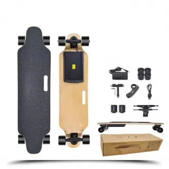 Four Wheel Dual Drive All Terrain Off Road Electric Skateboard Four Wheel Suspension Shock Absorb High Speed Adult Wireless Remote Control Electric Vehicle Skateboard