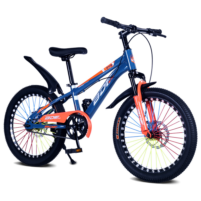 Ultra LightWeight Portable Foldable High Carbon Steel Children Mountain Hike Bike College Students Speed Integrated Durable Smooth Ride Race Bicycle