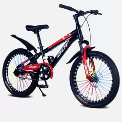 Ultra LightWeight Portable Foldable High Carbon Steel Children Mountain Hike Bike College Students Speed Integrated Durable Smooth Ride Race Bicycle