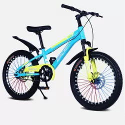 Ultra LightWeight Portable Foldable High Carbon Steel Children Mountain Hike Bike College Students Speed Integrated Durable Smooth Ride Race Bicycle