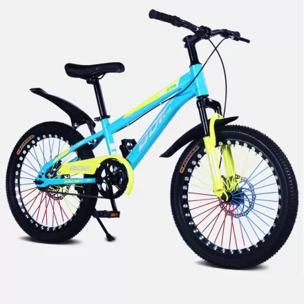 Ultra LightWeight Portable Foldable High Carbon Steel Children Mountain Hike Bike College Students Speed Integrated Durable Smooth Ride Race Bicycle