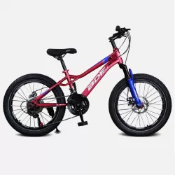 21 Speed Ultra LightWeight Portable Foldable High Carbon Steel Children Mountain Hike Bike College Students Speed Integrated Durable Smooth Ride Race Bicycle