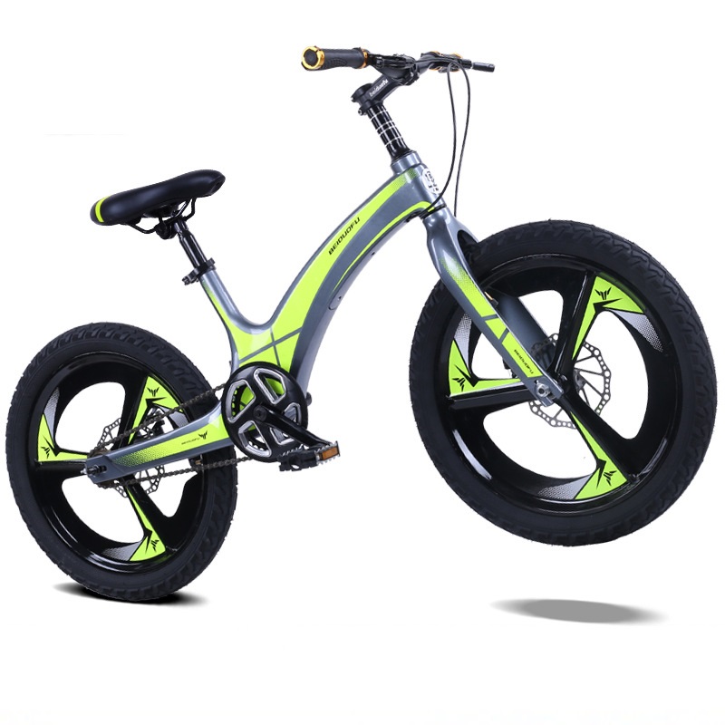 Portable Foldable High Carbon Steel Children Mountain Hike Bike Integrated Durable Smooth Ride Race Bicycle