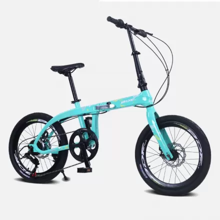 Magnesium Alloy Foldable Bicycle 20 Inch Variable Speed Leisure Student Adult Bike