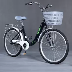 Off Road Ultra LightWeight Portable Foldable High Carbon Steel Children Mountain Hike Bike College Students Speed Integrated Durable Smooth Ride Race Bicycle