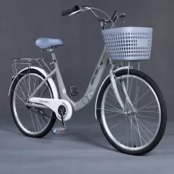 Off Road Ultra LightWeight Portable Foldable High Carbon Steel Children Mountain Hike Bike College Students Speed Integrated Durable Smooth Ride Race Bicycle