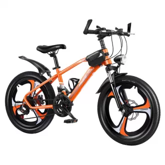 Portable Foldable Aluminum Alloy Mountain Hike Bike 21 Speed Disc Brake Gear Bike Children Bicycle