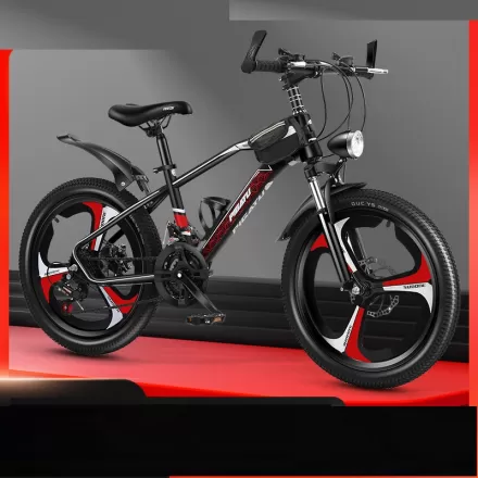 Portable Foldable Aluminum Alloy Mountain Hike Bike 21 Speed Disc Brake Gear Bike Children Bicycle