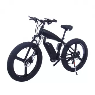 26 Inch Magnesium Alloy Electric Snow Mountain Bike Beach Electric Power Assist Bicycle With Integrated Wheel