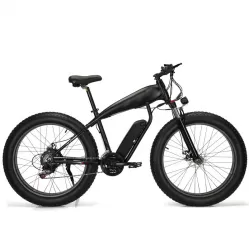 26 Inch Magnesium Alloy Electric Snow Mountain Bike Beach Electric Power Assist Bicycle With Integrated Wheel
