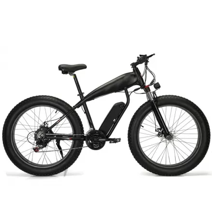 26 Inch Magnesium Alloy Electric Snow Mountain Bike Beach Electric Power Assist Bicycle With Integrated Wheel