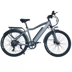 26 Inch  Electric Snow Mountain City Bike Beach Electric Power Assist Bicycle With Integrated Wheel  With Removable Battery