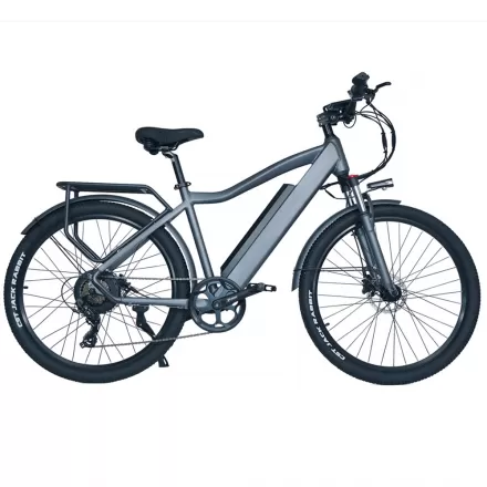 26 Inch  Electric Snow Mountain City Bike Beach Electric Power Assist Bicycle With Integrated Wheel  With Removable Battery
