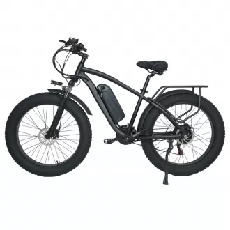 Electric Snow Mountain City Bike Beach Electric Power Assist Bicycle With Integrated Wheel Fat Tire Ebike With Removable Battery