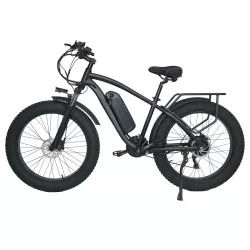 Electric Snow Mountain City Bike Beach Electric Power Assist Bicycle With Integrated Wheel Fat Tire Ebike With Removable Battery
