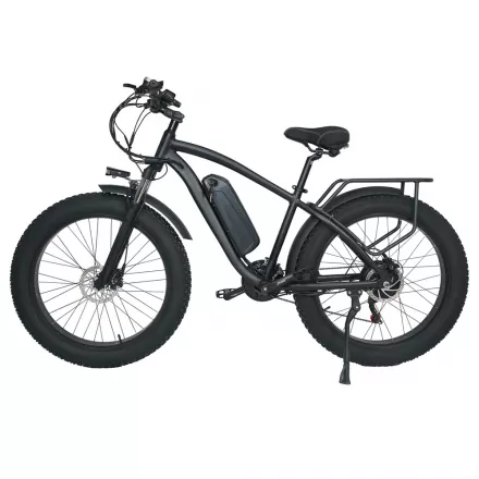 Electric Snow Mountain City Bike Beach Electric Power Assist Bicycle With Integrated Wheel Fat Tire Ebike With Removable Battery