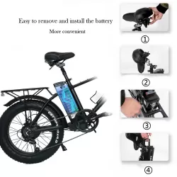 26 Inch Electric Bicycle With Hydraulic Disc Brake Vehicle  Mountain bike Power Assisted Speed Changing Vehicle With Lithium Battery