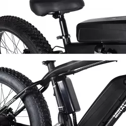 26 Inch Variable Speed Electric Bicycle With Hydraulic Disc Brake Vehicle  Mountain bike Power Assisted Speed Changing Vehicle With Lithium Battery