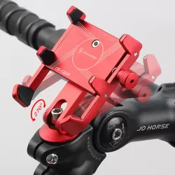 Cross Border Bicycle Mountain Bike Electric Takeaway Navigation Anti Shock Cycling Equipment Mobile Phone Holder