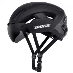 City Bicycle Helmet Helmet Mountain Bike One Piece Cycling Helmet With Warning Light Safety