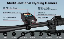Cross Border Hot Sell Road Mountain Sports Camera Pro Cycling Camera outdoor Dedicated Race Bicycle Helmet Recorder