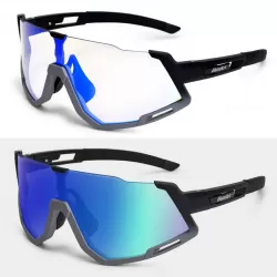 Outdoor Cycling Glasses Windproof Bicycle Goggles Mountain Road Bike Photochromic Glasses