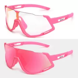 Outdoor Cycling Glasses Windproof Bicycle Goggles Mountain Road Bike Photochromic Glasses