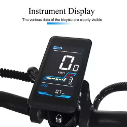 Fat Tire Cycling Ebike Adult Speed Off Road Power Assist Bicycle Outdoor Electric Mountain Bike With Double Disc Brake