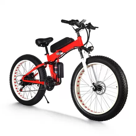 Anti Skid Wear Resistant 2000W Aluminum Alloy Speed Mountain Hike Adult Off Road Electric Vehicle Snow Sand Electric Bicycle