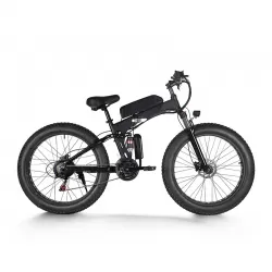 Anti Skid Wear Resistant 2000W Aluminum Alloy Speed Mountain Hike Adult Off Road Electric Vehicle Snow Sand Electric Bicycle