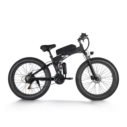 Anti Skid Wear Resistant 2000W Aluminum Alloy Speed Mountain Hike Adult Off Road Electric Vehicle Snow Sand Electric Bicycle