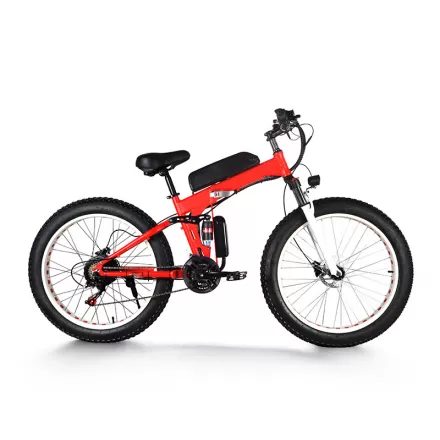 Anti Skid Wear Resistant 2000W Aluminum Alloy Speed Mountain Hike Adult Off Road Electric Vehicle Snow Sand Electric Bicycle