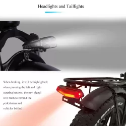 Gear Cycle Mountianbikes 2000W Aluminum Alloy Speed Mountain Hike Adult Off Road Electric Vehicle Snow Sand Electric Bicycle