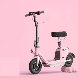 Mini Size Foldable Power Assist Walking Shock Absorb Driving 48V Foldable Electric Bicycles Vehicles With Battery