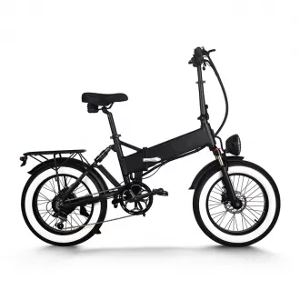 Easy Folding Mechanism Shock Absorbing Mountain Hike Power Assist Folding Electric Vehicle 20 Inch Bicycle With Integrated Wheel Hidden Battery