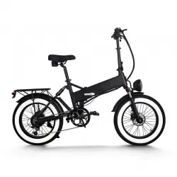 Easy Folding Mechanism Shock Absorbing Mountain Hike Power Assist Folding Electric Vehicle 20 Inch Bicycle With Integrated Wheel Hidden Battery