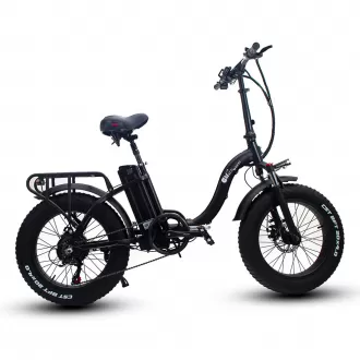 Extra Smooth Stable Ride Easy Folding Mechanism Shock Absorbing Mountain Hike Power Assist Folding Electric Vehicle 20 Inch Bicycle With Integrated Wheel Hidden Battery