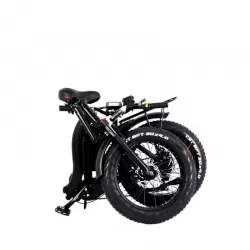 Extra Smooth Stable Ride Easy Folding Mechanism Shock Absorbing Mountain Hike Power Assist Folding Electric Vehicle 20 Inch Bicycle With Integrated Wheel Hidden Battery