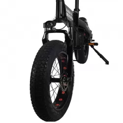 1000W City Ebike Mini Adult Lightweight Foldable Two Wheel Electric Bike With Big Basket