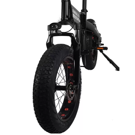 1000W City Ebike Mini Adult Lightweight Foldable Two Wheel Electric Bike With Big Basket