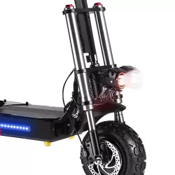 High Speed Adult Electric Scooter Off Road 48V 2400W With Lithium Battery Foldable Two Wheel Walking Scooter