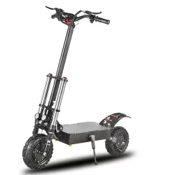 High Speed Adult Electric Scooter Off Road 48V 2400W With Lithium Battery Foldable Two Wheel Walking Scooter