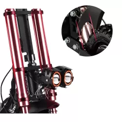 High Speed Adult Electric Scooter Off Road 48V 2400W With Lithium Battery Foldable Two Wheel Walking Scooter