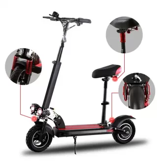 800W Direct Sales Fast Delivery Adult Foldable Electric Scooter With Seat