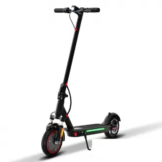 Light Easy Foldable Electric Scooter For Driving Vehicle Upgraded With Front Shock Absorber Colored Lights Both Sides