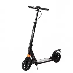 Factory Direct Sales Wholesale 20cm Wheel Adult Scooter Large Two Wheel Foldable All Aluminum Youth Scooter With HandBrake