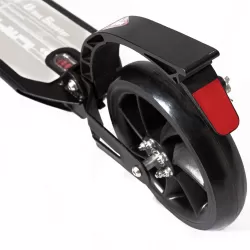 Factory Direct Sales Wholesale 20cm Wheel Adult Scooter Large Two Wheel Foldable All Aluminum Youth Scooter With HandBrake